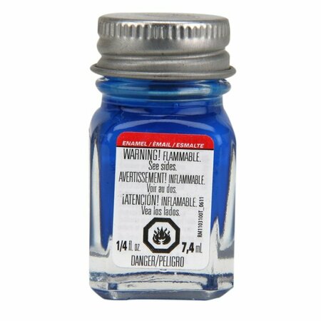 TESTORS ENML PNT FLSC BLU 0.25OZ 1176TT